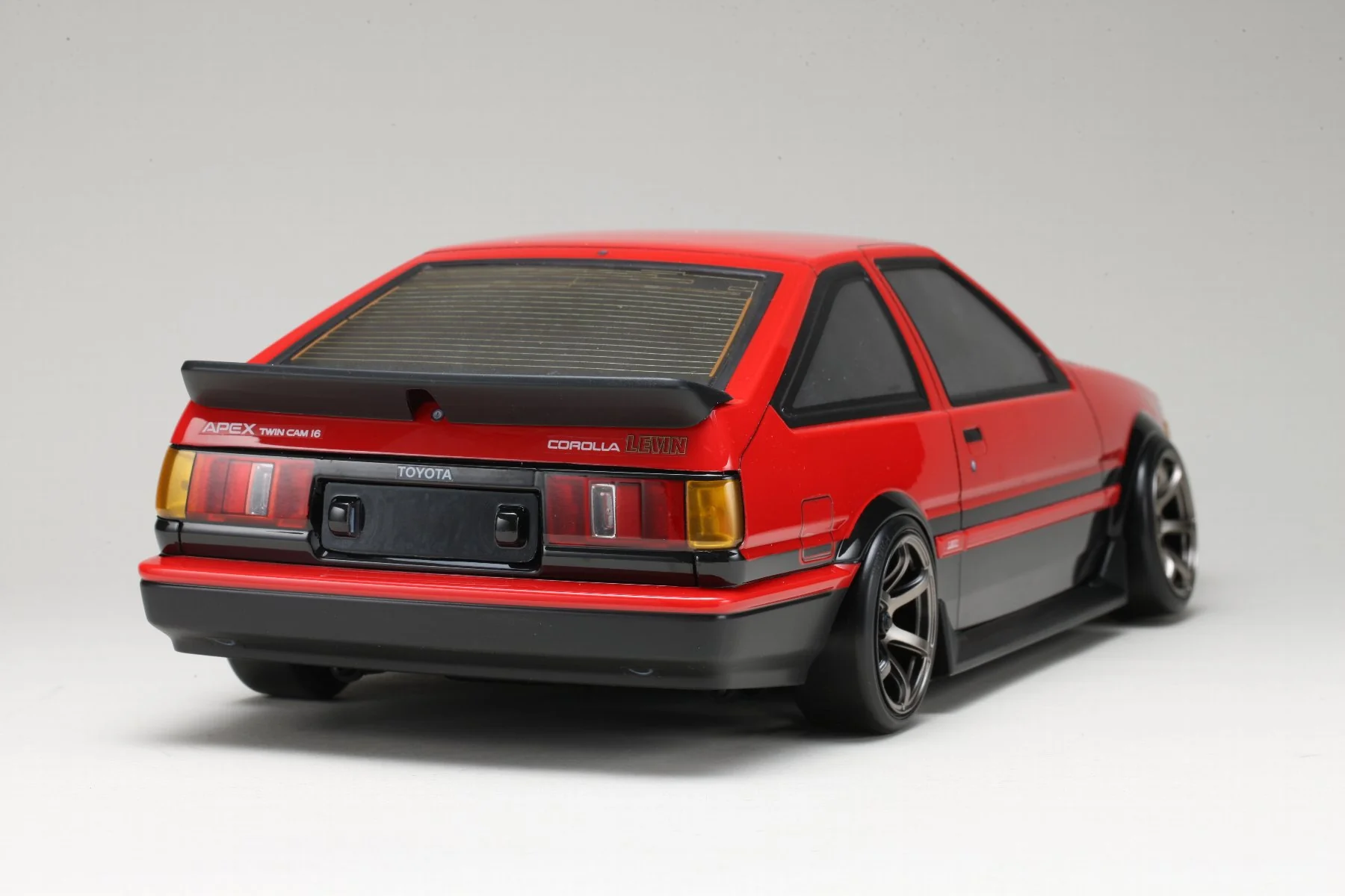PREORDER: TOYOTA Corolla Levin (AE86) 3Dr Aero Parts Set for SD-AE86L3B [Yokomo] SD-AE86L3P - Image 3
