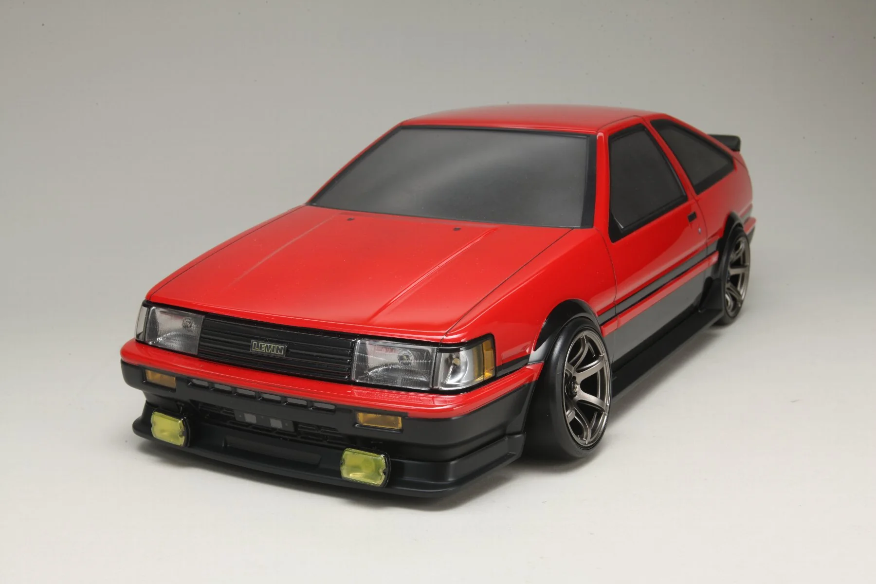 PREORDER: TOYOTA Corolla Levin (AE86) 3Dr Aero Parts Set for SD-AE86L3B [Yokomo] SD-AE86L3P - Image 7