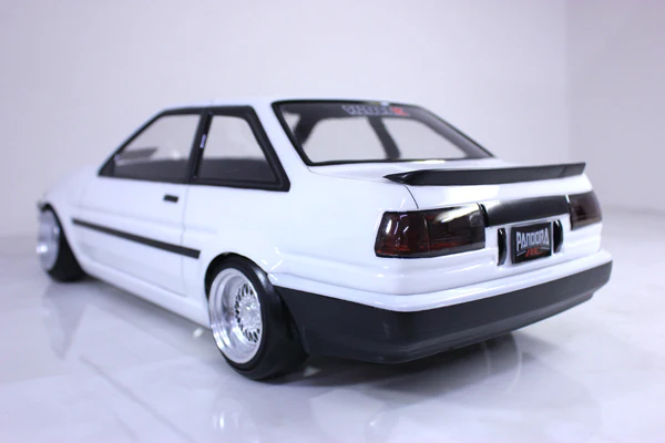 Toyota Corolla Trueno (Pop Up Lights) AE86 Coupe 1-10 Body Set [Pandora] PAB-3176 - Image 5