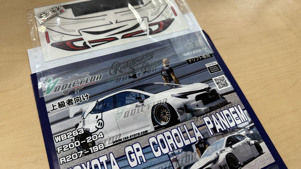 Toyota GR Corolla PANDEM 1/10 BODY SET [Addiction RC] AD-RB11 - Image 9