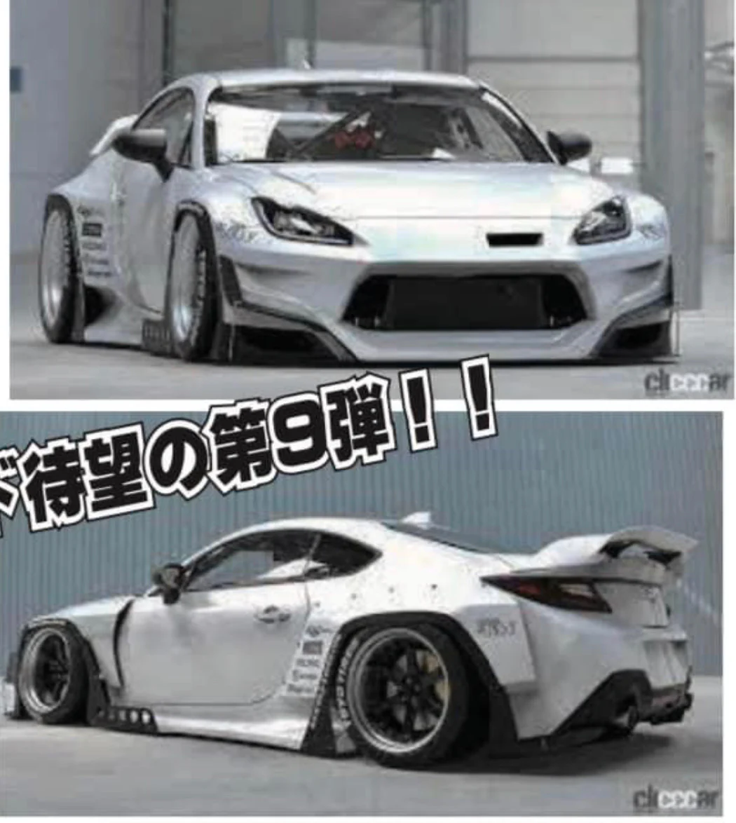 TOYOTA GR86 GR PANDEM Widebody LIGHT WEIGHT 1-10 REAL GRADE BODY [Addiction] AD-RB9-1 - Image 10