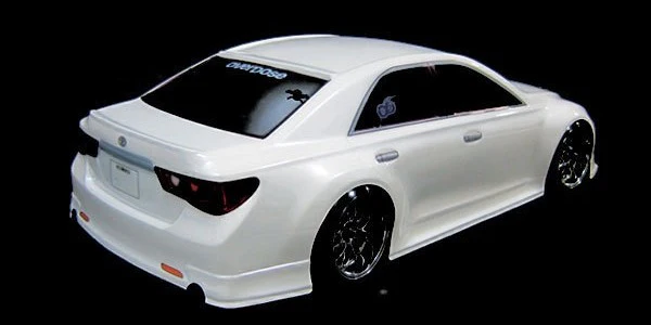 Toyota GRX130 Mark X  ST-GARAGE  1-10 Body Set [Overdose] OD1139 - Image 3