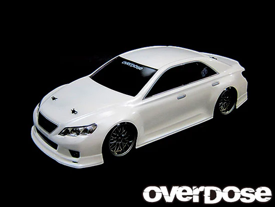 Toyota GRX130 Mark X  ST-GARAGE  1-10 Body Set [Overdose] OD1139 - Image 4