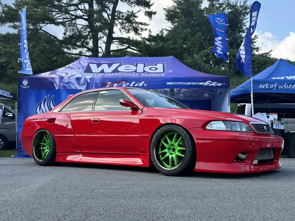 Toyota JZX100 Mark II WELD Wide Body Kit 1-10 Mark2 Body Set [Overdose] OD3917 - Image 5