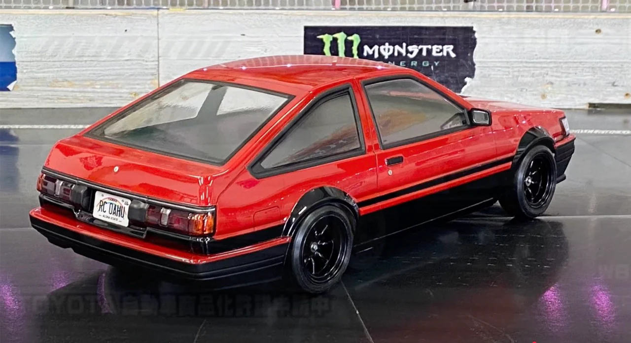 TOYOTA LEVIN AE86 (240mm short wheelbase) 1-10 REAL GRADE BODY SWB [Addiction] AD-RB12 - Image 3