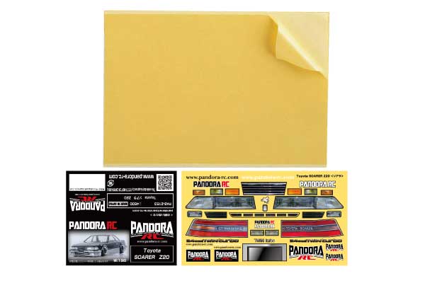 Toyota Soarer Z20 1JZ 7MT 1-10 Body Set [Pandora] PAB-3153 - Image 5