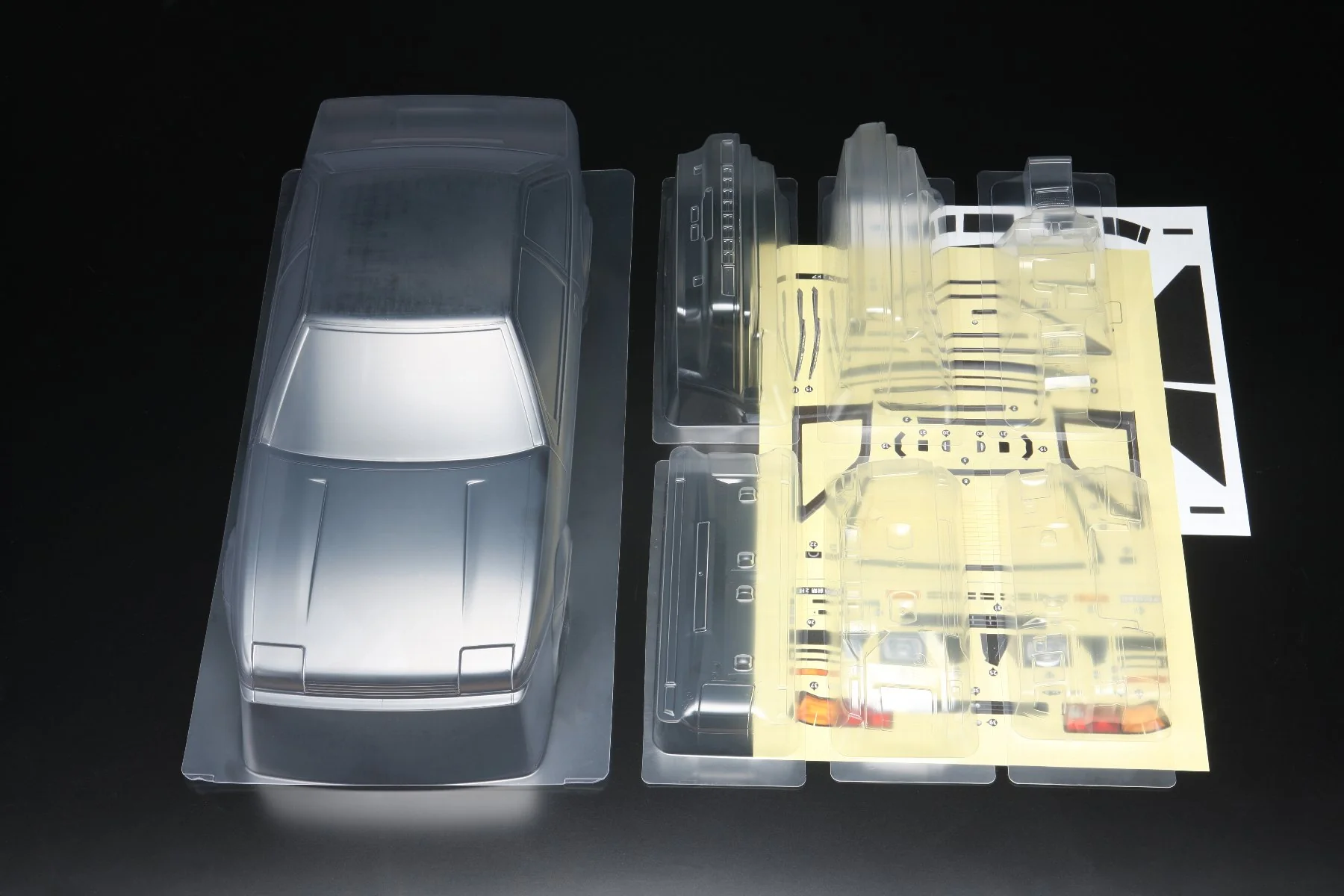 PREORDER: TOYOTA Sprinter Trueno (AE86) 2-Door Body Set 1-10 Clear Lexan [Yokomo] SD-AE86T2B - Image 2