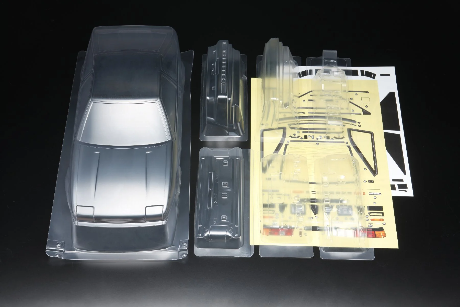PREORDER: TOYOTA Sprinter Trueno (AE86) 3-Door Body Set 1-10 Clear Lexan [Yokomo] SD-AE86T3B - Image 2
