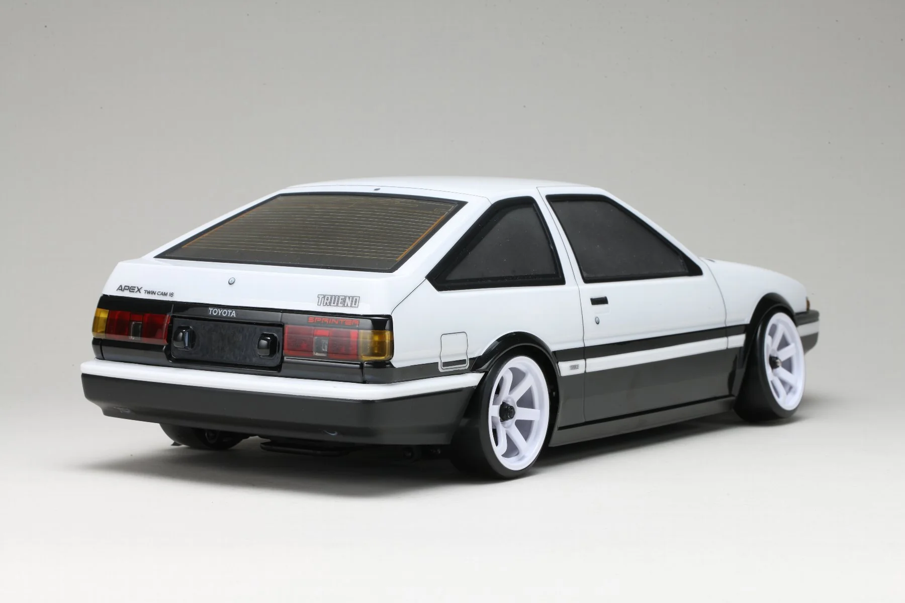 PREORDER: TOYOTA Sprinter Trueno (AE86) 3-Door Body Set 1-10 Clear Lexan [Yokomo] SD-AE86T3B - Image 3