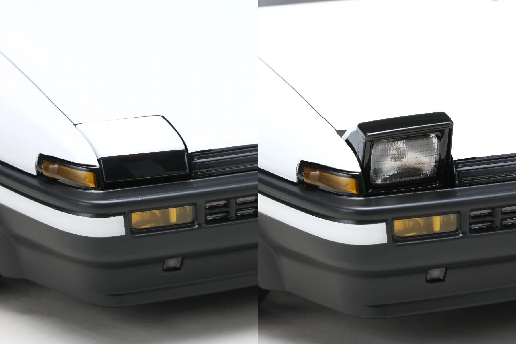 PREORDER: TOYOTA Sprinter Trueno (AE86) 3-Door Body Set 1-10 Clear Lexan [Yokomo] SD-AE86T3B - Image 8