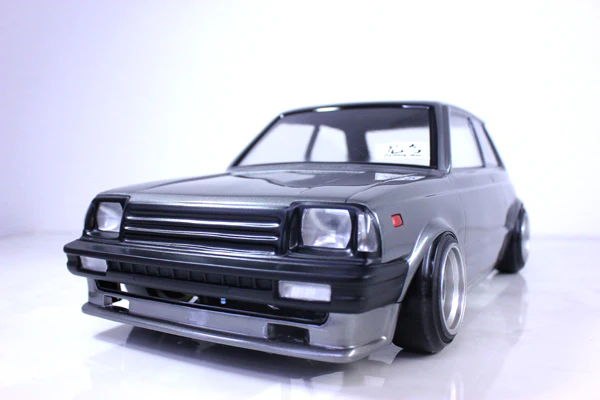 Toyota Starlet KP61 Late Model 1-10 Body Set [Pandora] PAB-3182 - Image 3