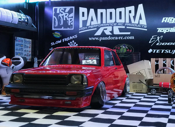 Toyota Starlet KP61 Late Model 1-10 Body Set [Pandora] PAB-3182 - Image 4