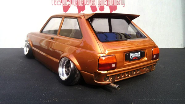 Toyota Starlet KP61 Late Model 1-10 Body Set [Pandora] PAB-3182 - Image 6