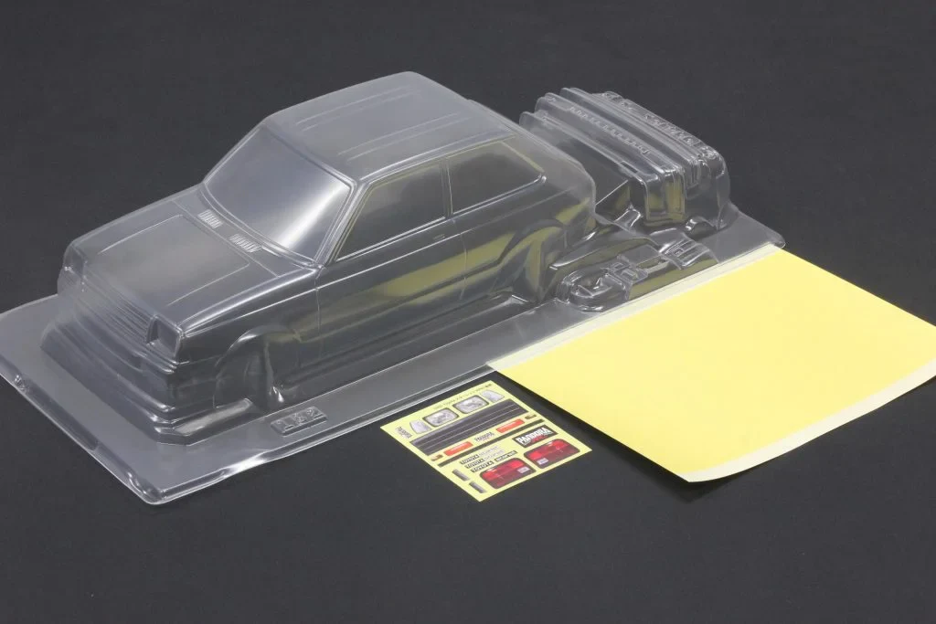 Toyota Starlet KP61 Late Model 1-10 Body Set [Pandora] PAB-3182 - Image 9