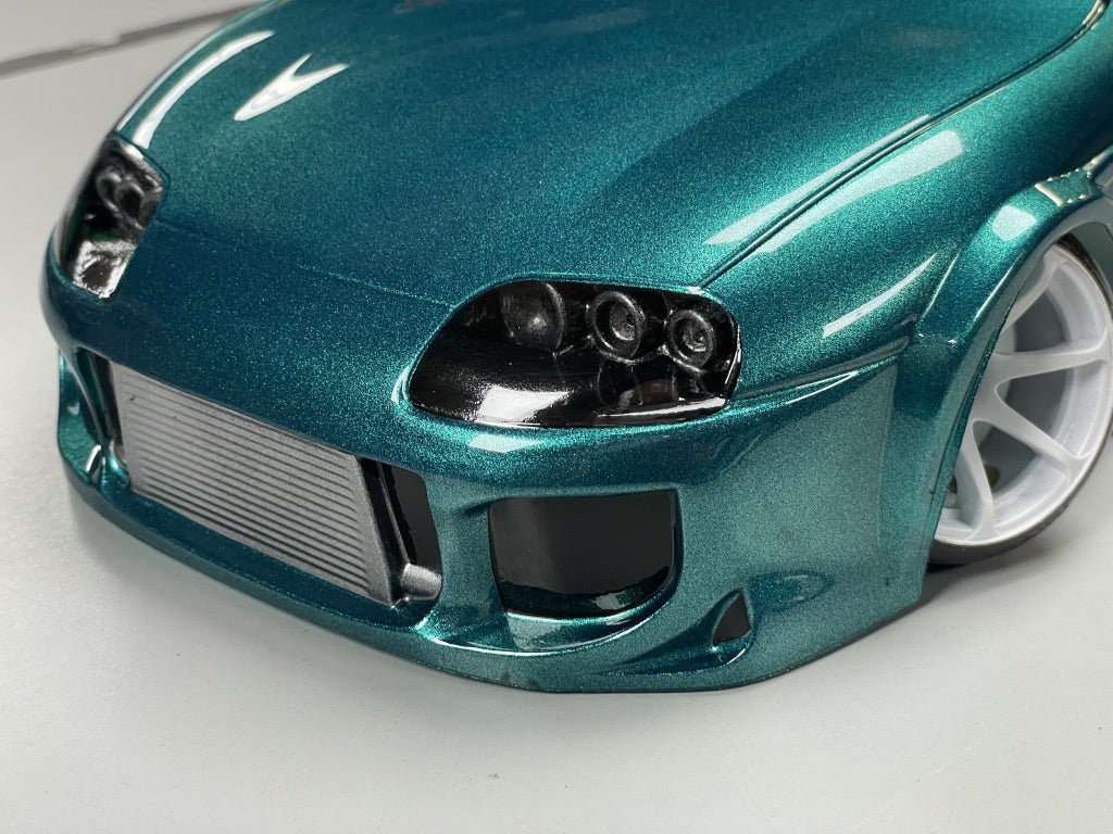 Toyota Supra A80 MARKIV MARK 4 1-10 Body Set (200mm) [APlastics] A80 - Image 2