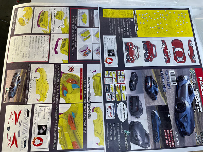 Toyota Supra A90 PANDEM w 3D DECALS [Addiction] AD-HB4-1B - Image 10