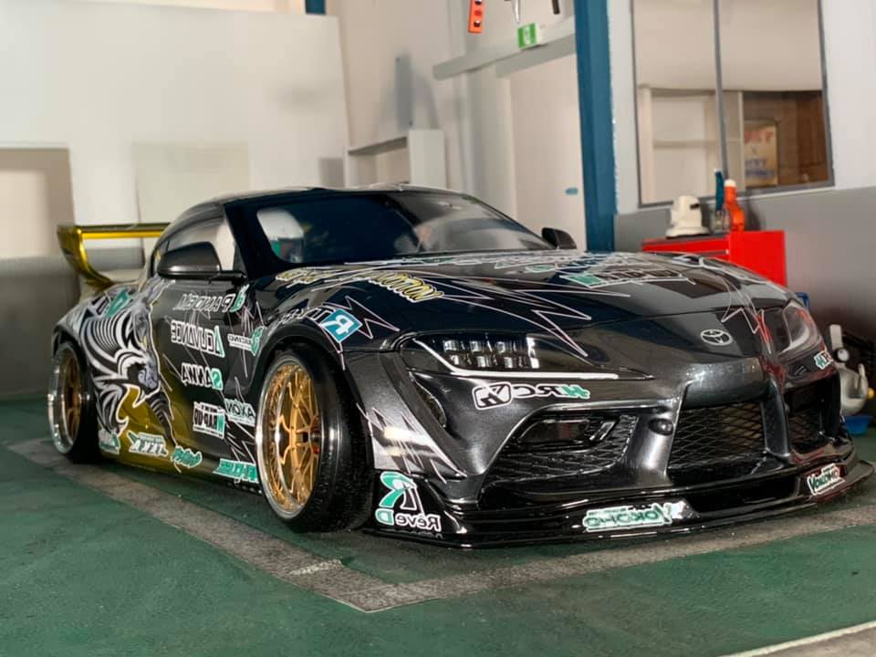 Toyota Supra A90 PANDEM w 3D DECALS [Addiction] AD-HB4-1B - Image 4