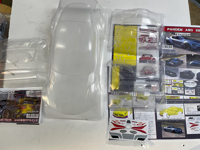Toyota Supra A90 PANDEM w 3D DECALS [Addiction] AD-HB4-1B - Image 6