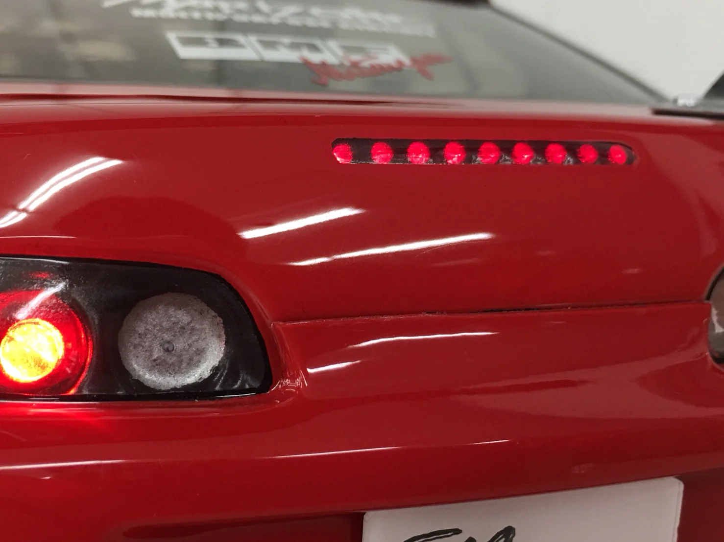 Toyota Supra JZA80  1-10 Body Set [eXceed RC] SU-BODY-JZA80 - Image 4