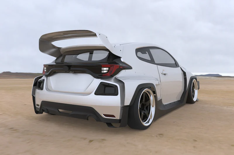 Toyota Yaris GR GXPA16 Pandem Wide Body Set  [Addiction] AD-RB5-1B - Image 4