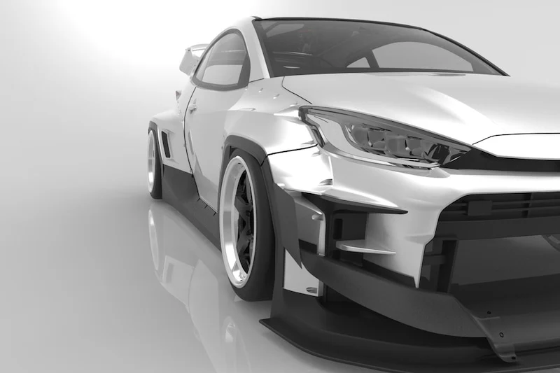 Toyota Yaris GR GXPA16 Pandem Wide Body Set  [Addiction] AD-RB5-1B - Image 6