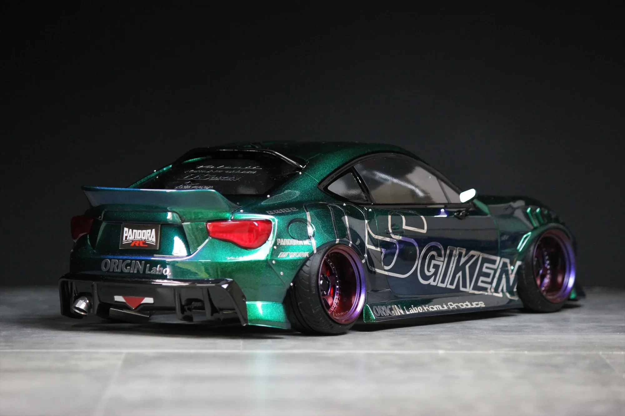 Toyota ZN6 GT86 FRS BRZ ORIGIN LABO 1-10 Body Set [Pandora] PAB-3215 - Image 3