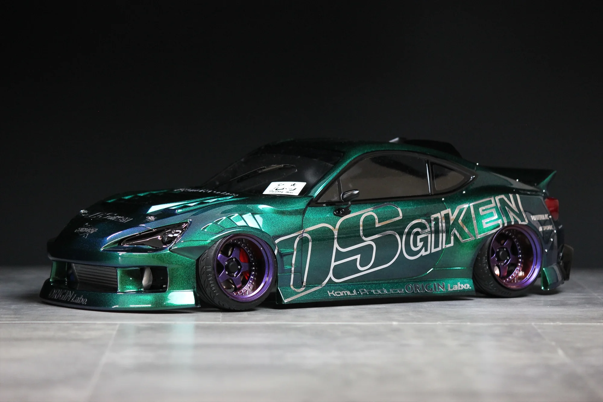 Toyota ZN6 GT86 FRS BRZ ORIGIN LABO 1-10 Body Set [Pandora] PAB-3215 - Image 4