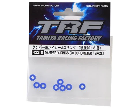 TRF Damper X-Rings - O-Rings 70 or 50 Durameter (8 pack) [Tamiya] 42214 42215 - Image 2