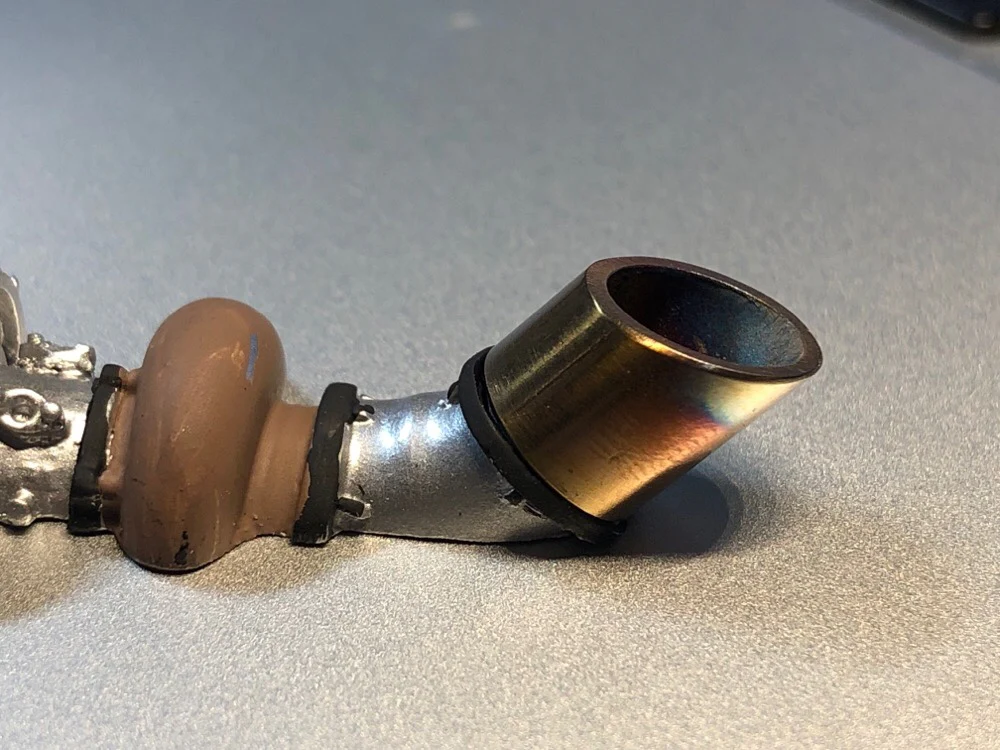 Turbo w Exhaust and Filter Half Cut [SRC] SRC-XTUR1-RD - Image 3
