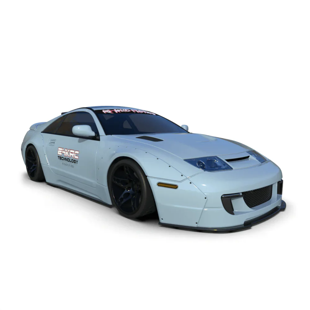 TWINZ Nissan 300zx Z32 Fairlady Z w- Widebody 1-10 Drift Body Shell [24K] TAF15000