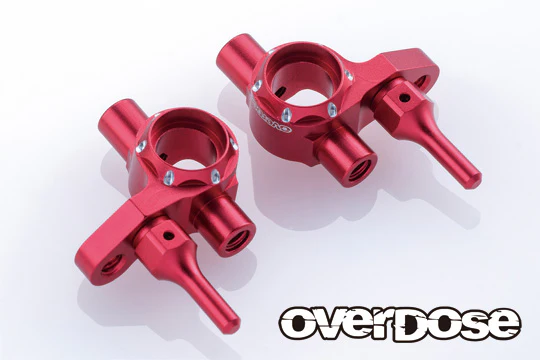 TYPE-2 ES Aluminum Knuckles (For GALM series) RED PURPLE BLACK [Overdose] OD3890 OD3891 OD3892 - Image 3