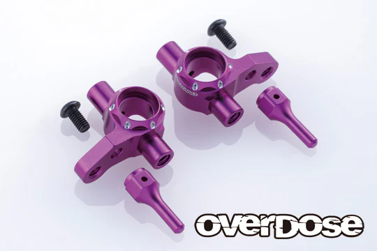 TYPE-2 ES Aluminum Knuckles (For GALM series) RED PURPLE BLACK [Overdose] OD3890 OD3891 OD3892 - Image 4