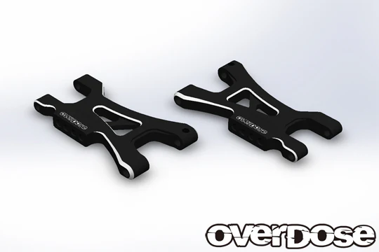 TYPE-2 ES Aluminum Lower Rear Arms (For GALM series) RED PURPLE BLACK [Overdose] OD3846 OD3845 OD3844 - Image 4