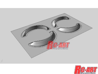 Type-F Fender Flare Kit [RC-ART] ART6050