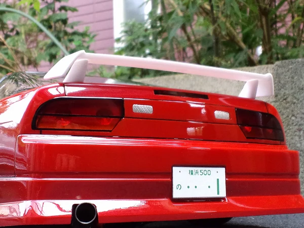 Type-X Wing (RPS13 180sx) Style Wing Spoiler 135mm Wide [D'MAGIC] DM2-100 - Image 2