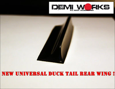Universal Duck Tail Rear Wing (155mm Wide) [Demi Works] DWURW-A - Image 3
