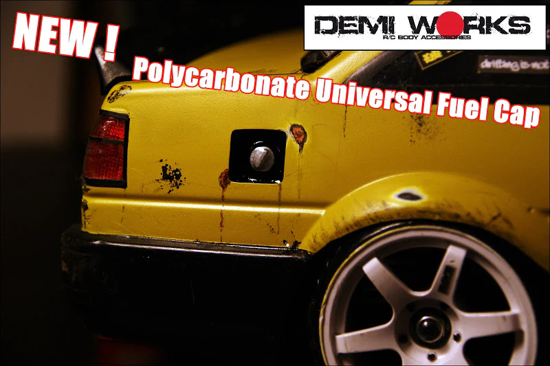 Universal Gas Cap - Fuel Door Lid  [Demi Works] DWUFC