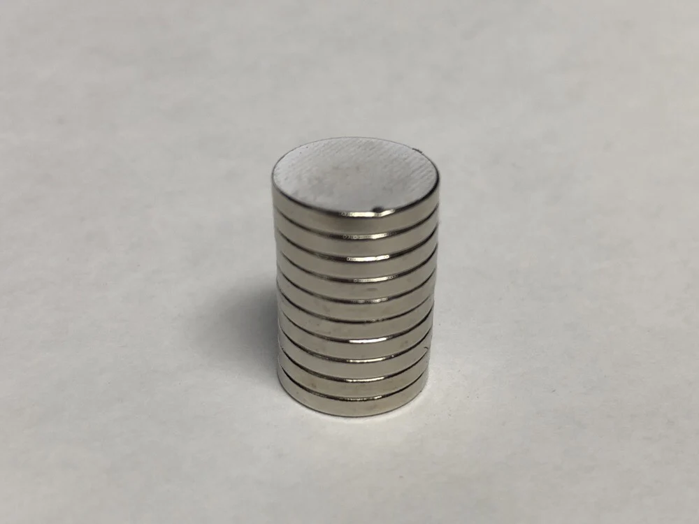 UNIVERSAL ROUND Magnets for GENERAL USE (FLAT) RARE EARTH - 1-10 R-C Car - 888170 - Image 4