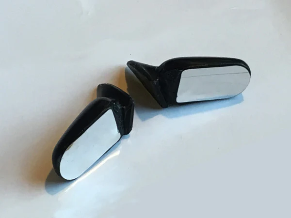 Universal Style Mirrors (w- Chrome Decal) TYPE-1 S-Series  [SRC] SDW-MIRROR-1 - Image 2