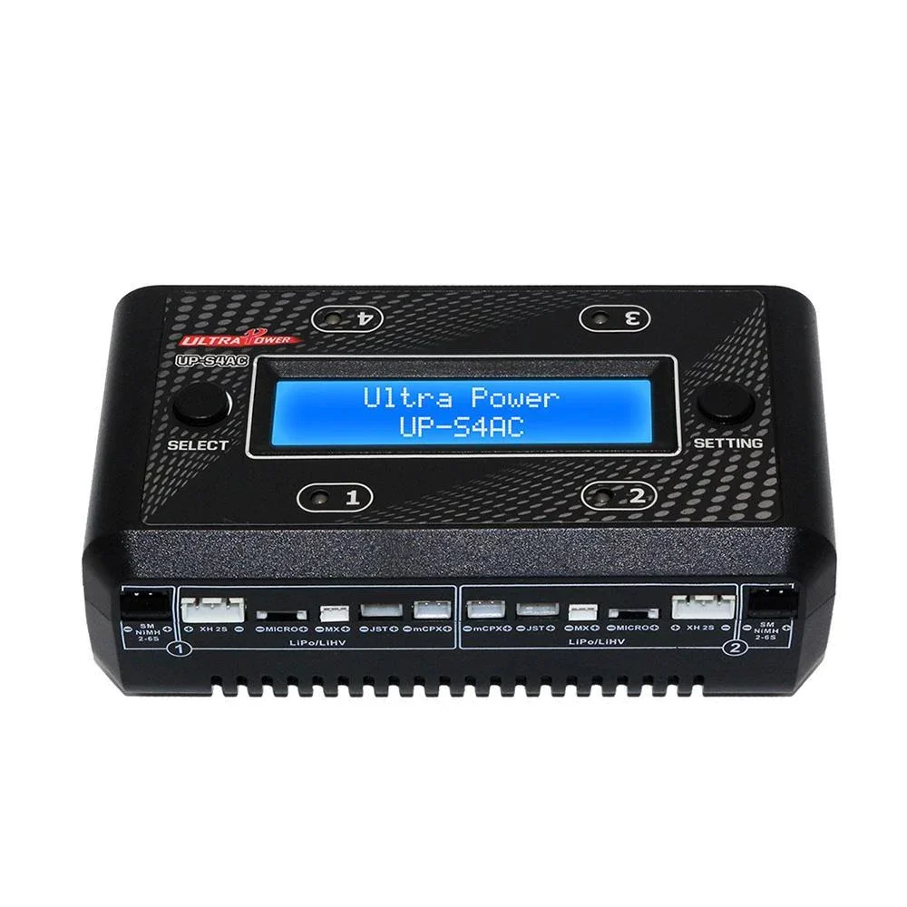 UP-S4AC (4-Port) 4x2S 4x1S Pocket Charger AC Charger LIPO LIFE (1.0A x 4CH ) Mini Batteries [UltraPower] UP-S4AC - Image 2