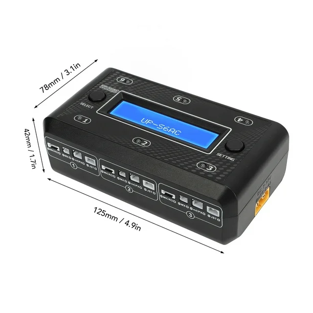 UP-S6AC 1S AC/DC Charger (6 Channel) [UltraPower] UPTUPS6AC