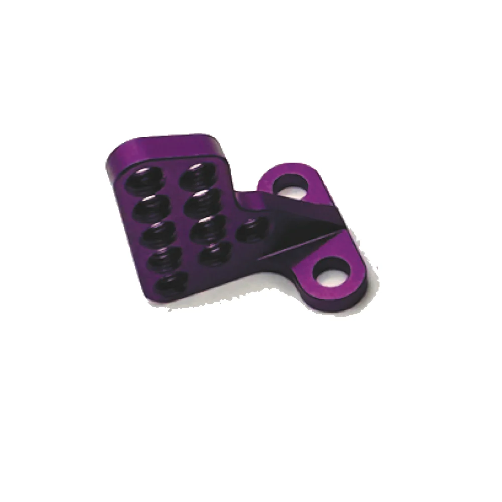 Upright Mounting Tab - SHARK (RED BLACK PURPLE) [Rhino Racing] RR-1703 - Image 3