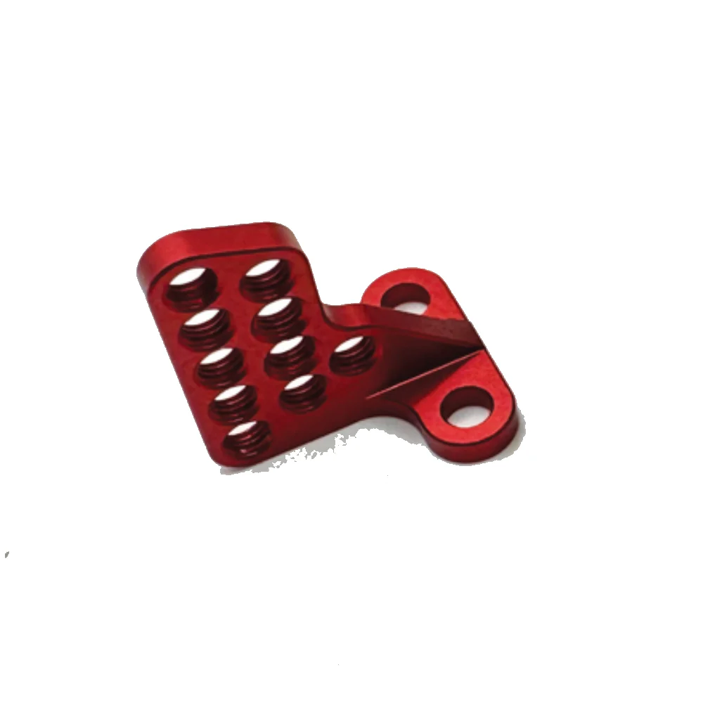 Upright Mounting Tab - SHARK (RED BLACK PURPLE) [Rhino Racing] RR-1703 - Image 4