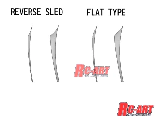 URAS 6mm REVERSE SLOPE Type  Fender Flare Kit [RC-ART] ART6040 - Image 2