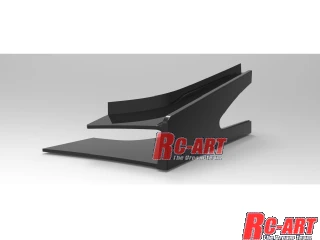 URAS - Front Bumper CANARD BOX (Universal Fit) [RC-ART] ART6048