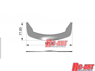 URAS - Under Flap - Canard &amp; Front Diffuser Kit TYPE-B [RC-ART] ART6044 - Image 2