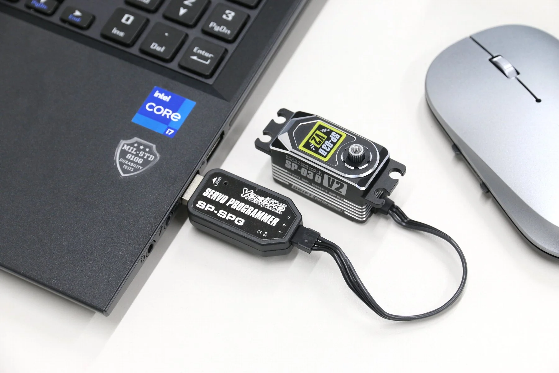 USB Program Adaptor for SP-02D-03D Servo Programmer [Yokomo] SP-USBP - Image 2