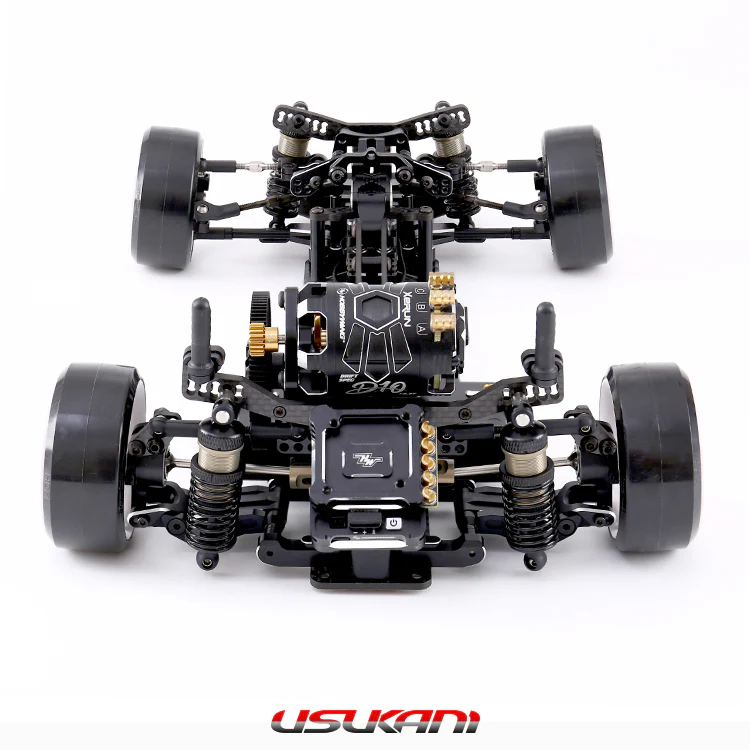USUKANI NGE PRO 1-10 PREMIUM RWD DRIFT CAR CHASSIS KIT [Usukani] US88450 - Image 3