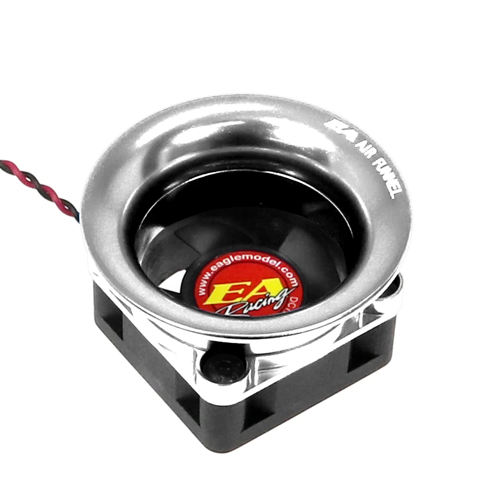 V2 Air Funnel Fan Shroud - Velocity Stack Aluminum Anodized Mount Cover (VER 2) [Eagle Racing] FAF30V2 FAF25V2 - Image 11