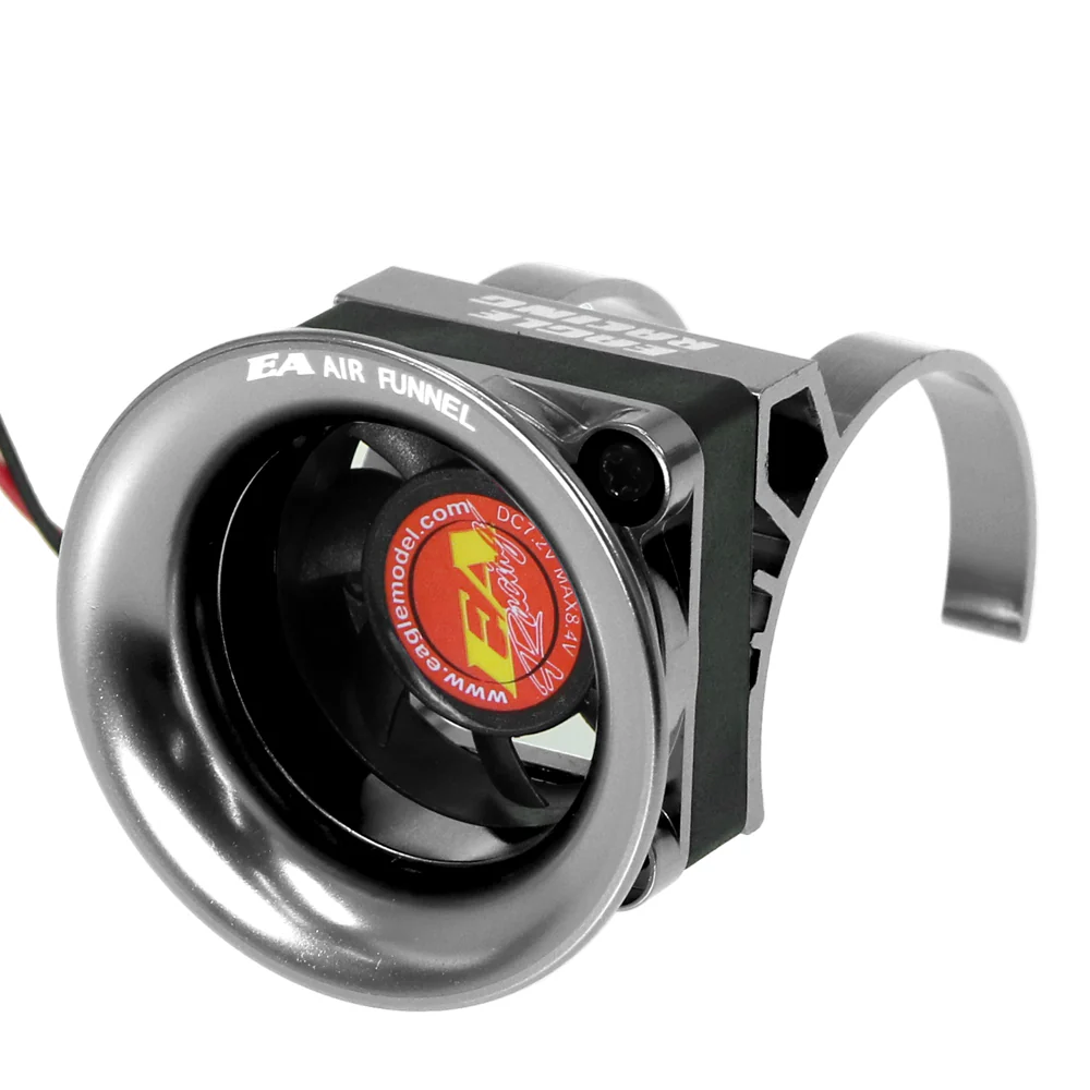 V2 Air Funnel Fan Shroud - Velocity Stack Aluminum Anodized Mount Cover (VER 2) [Eagle Racing] FAF30V2 FAF25V2 - Image 12